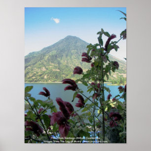Poster Vue de Santiago Atitlan, Guatemala