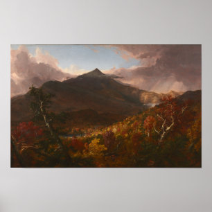 Poster Vue de Schroon Mountain, NY — Thomas Cole