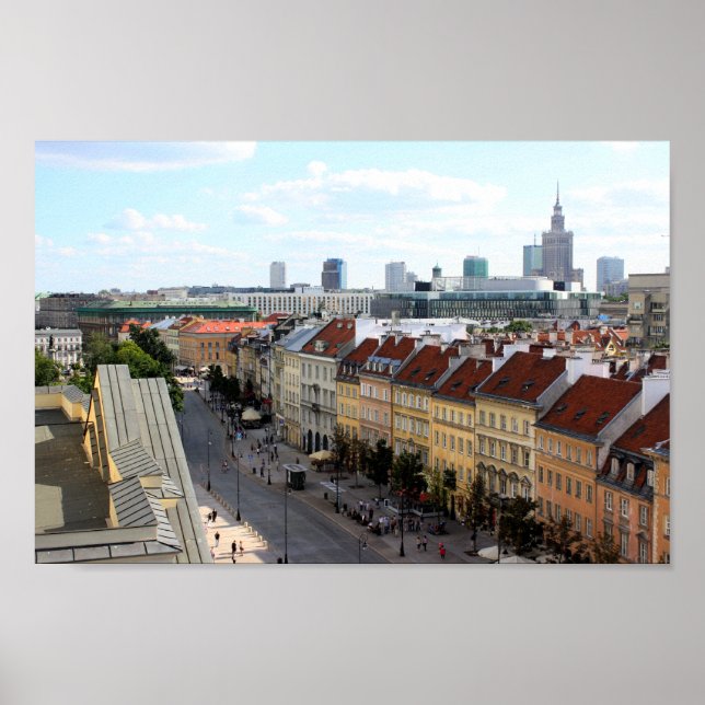 Poster Vue de Varsovie (Devant)