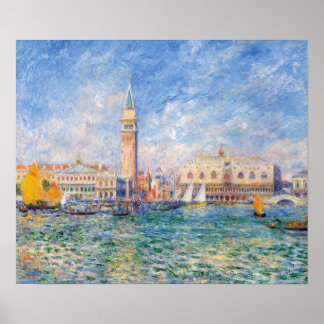 Poster Vue de Venise par Renoir