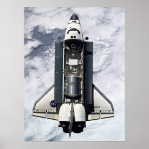 Poster Vue d'Endeavor de la Station spatiale internationa