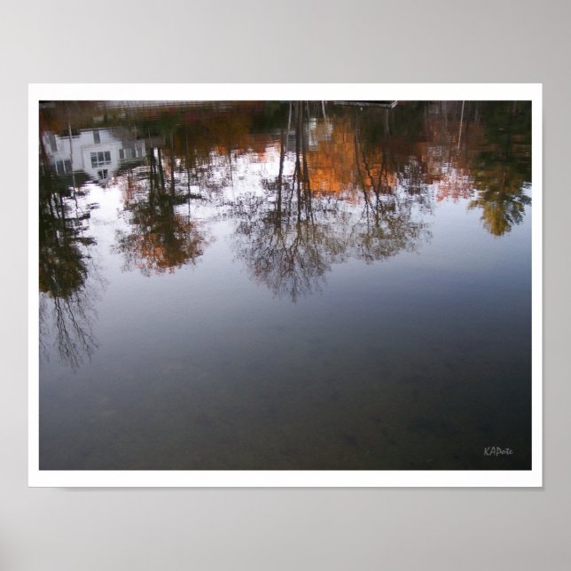 Poster Vue d'ensemble de la réflexion (Devant)