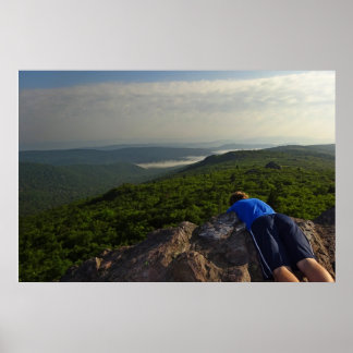 Poster Vue depuis le sentier des Appalaches, Grayson High