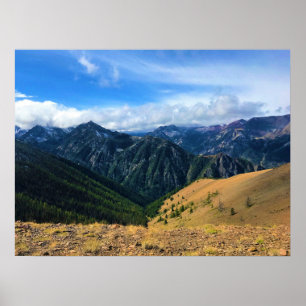Poster Vue depuis le sommet Mont Howard, OU