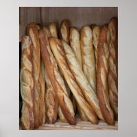 vue des pains dans la vitrine de la boulangerie