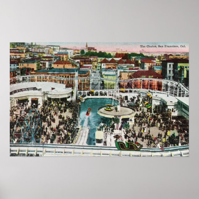 Poster Vue des procès-verbaux d'en haut # 2 (Devant)