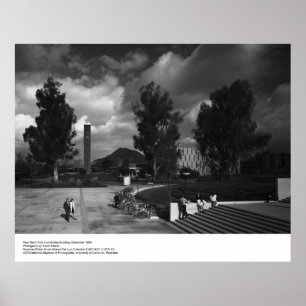 Poster Vue du bâtiment des humanités, 1966 Par Ansel Adam