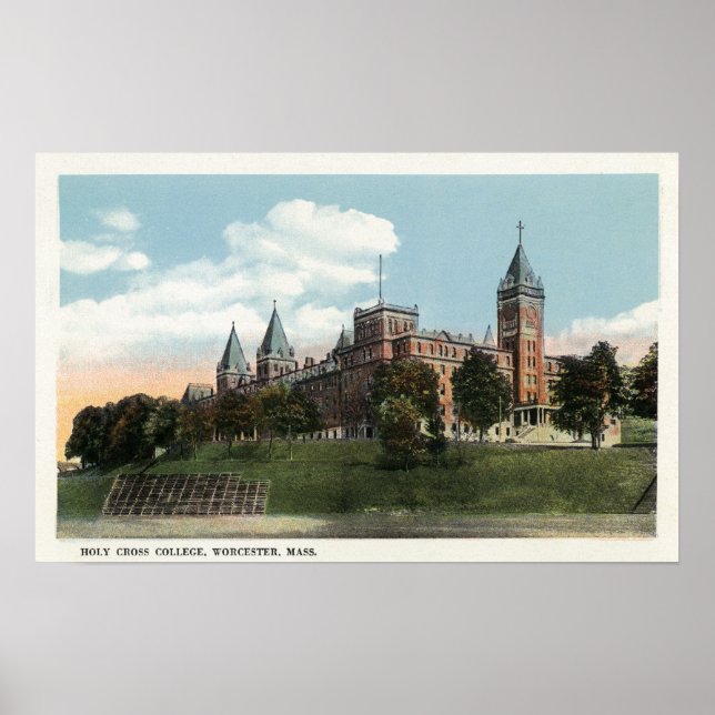 Poster Vue du campus de Saint-Croix College (Devant)
