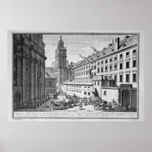 Poster Vue du nouvel observatoire des Jésuites