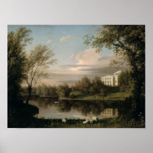 Poster Vue du Palais de Pavlovsk, vers 1800