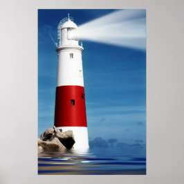 Poster Vue du phare