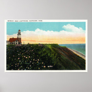 Poster Vue du phare de Sankaty Head