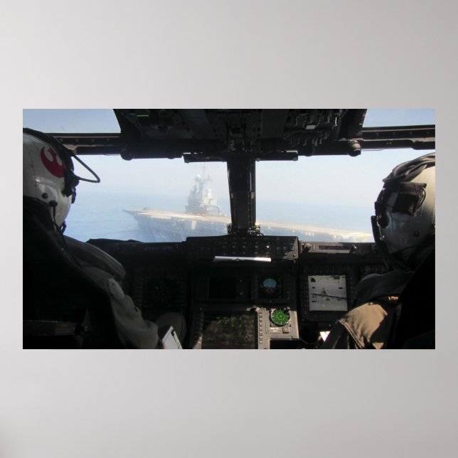 Poster Vue du pilote (Devant)
