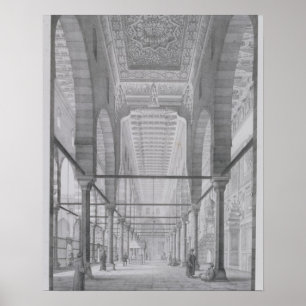 Poster Vue du Sanctuaire de la Mosquée de Moyed, plat