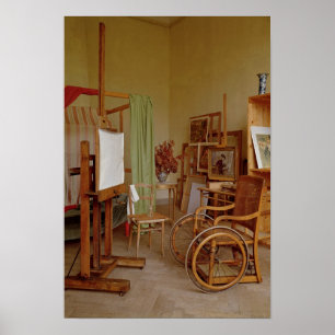 Poster Vue du studio de Renoir, utilisé depuis 1907