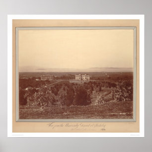 Poster Vue du terrain de l'Université à Berkeley(1337)