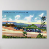 Vue du Wigwam et du Western Summit