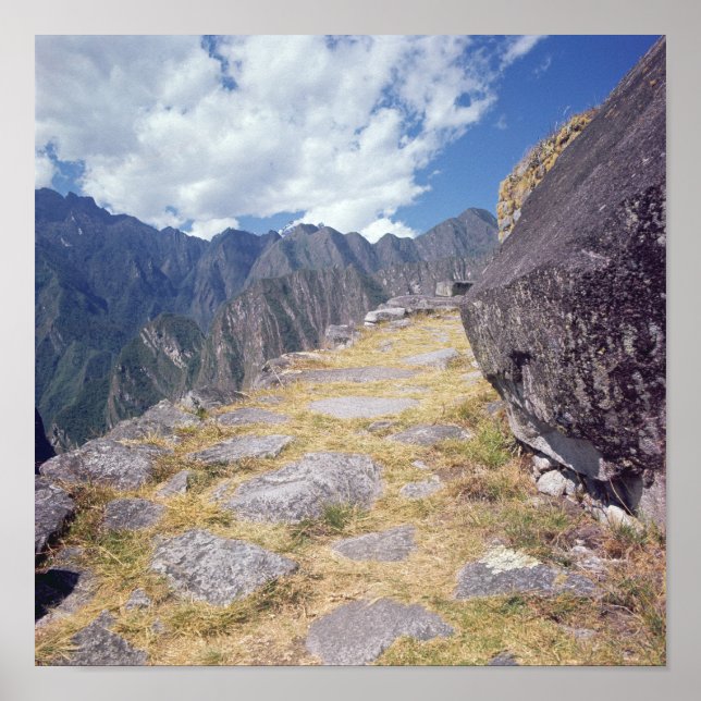 Poster Vue d'un précipice (Devant)