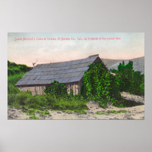 Poster Vue extérieure de cabine de James Marshall