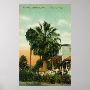 Poster Vue extérieure de l'hôtel au Palm
