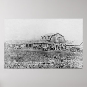 Poster Vue extérieure de l'hôtel Occidental original