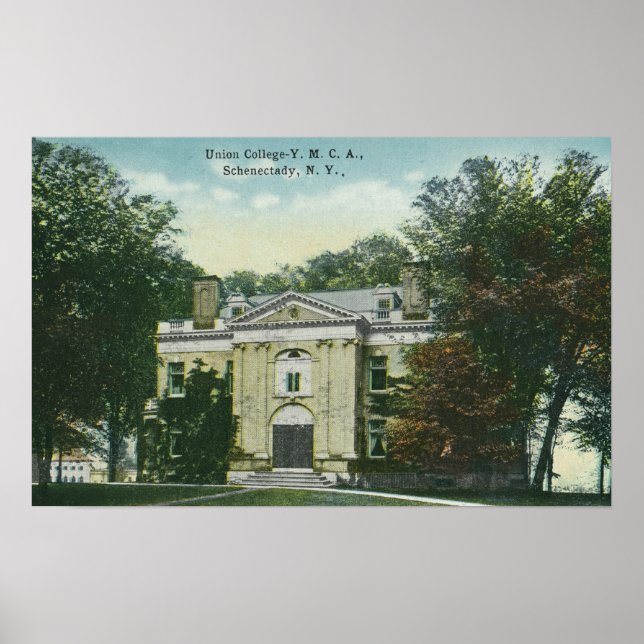 Poster Vue extérieure de Union College YMCA (Devant)