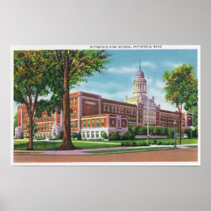 Poster Vue extérieure du lycée
