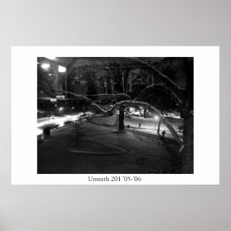 Poster Vue hiver Umrath 2