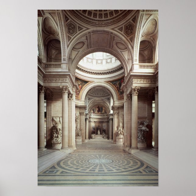 Poster Vue intérieure, 1764-1812 (Devant)