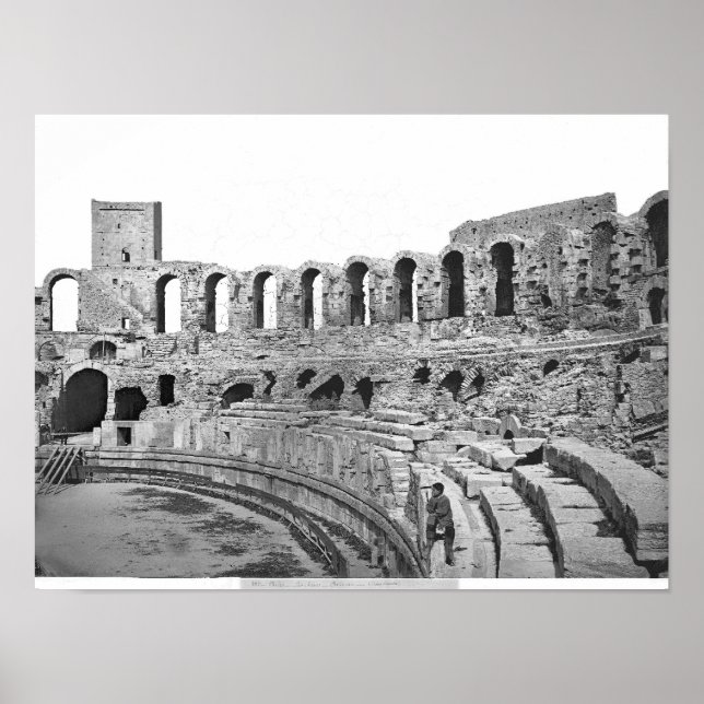 Poster Vue intérieure de l'amphithéâtre (Devant)