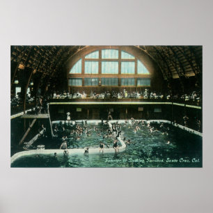 Poster Vue intérieure du pavillon se baignant