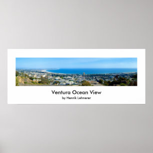Poster Vue océan Ventura