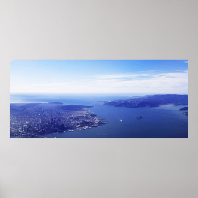 Poster Vue océanique #1 (Devant)