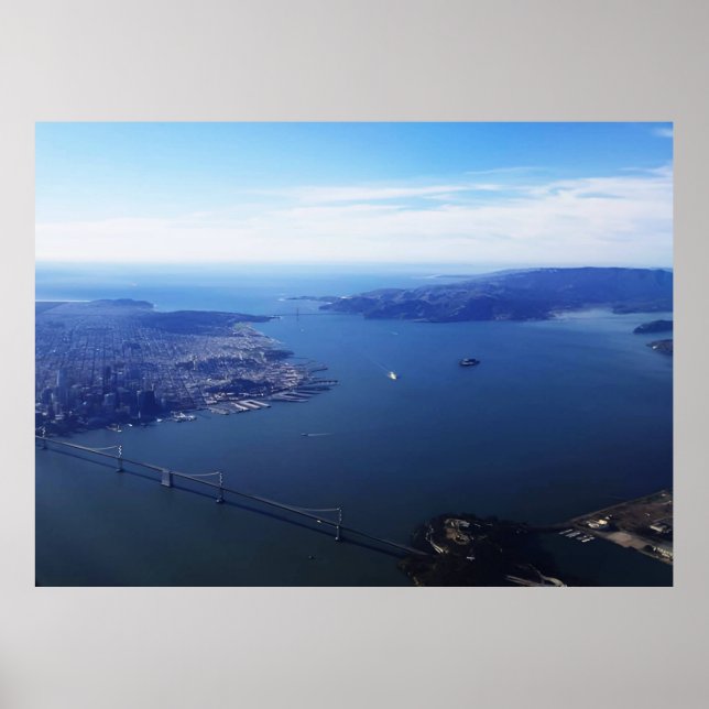 Poster Vue océanique #2 (Devant)