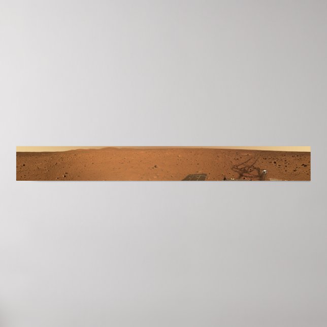 Poster Vue panoramique de Mars 10 (Devant)