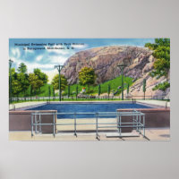 Vue sur la piscine municipale de Rock Rimmon