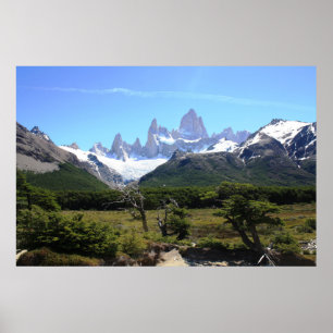 Poster Vue Sur Le Mont Fitz Roy