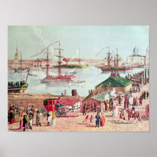 Poster Vue sur le pont Isaac