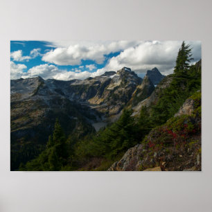 Poster Vue sur les lacs Middle et Lower Thornton