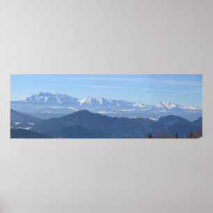 Poster Vue sur Tatras de Beskids