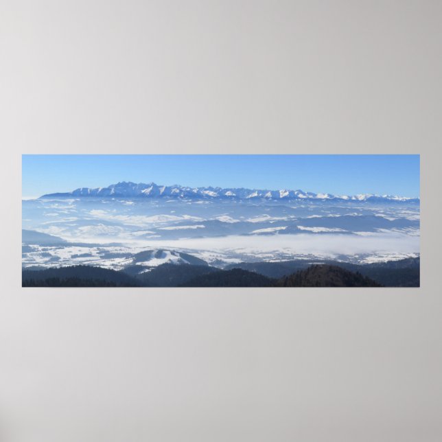 Poster Vue sur Tatras de Gorce (Devant)