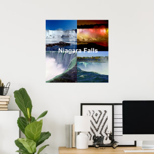 Poster Vues photographiques de Niagara Falls New York