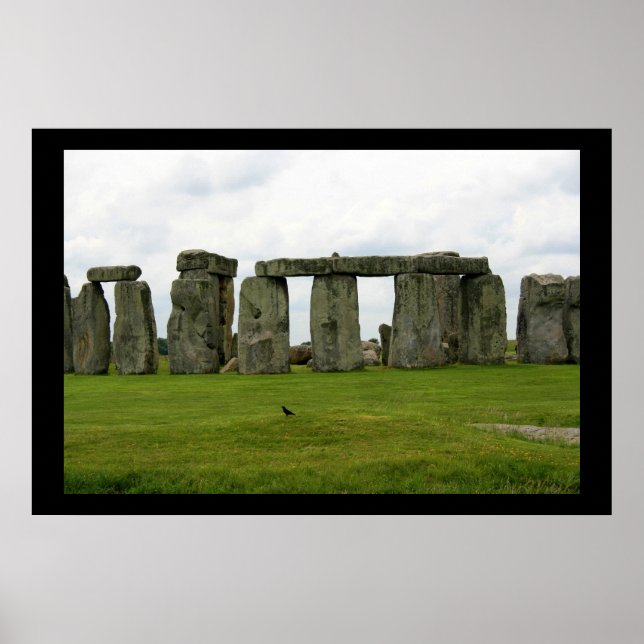 Poster Vues Stonehenge (Devant)