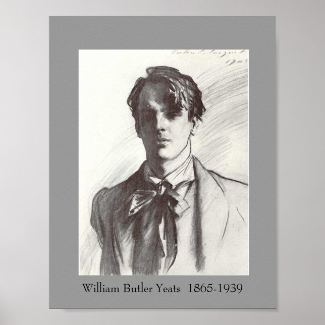Poster W. B. Yeats (Devant)