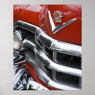 Poster WA, Seattle, automobile américaine classique. 4