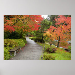 Poster WA, Seattle, Washington Park Arboretum, 2