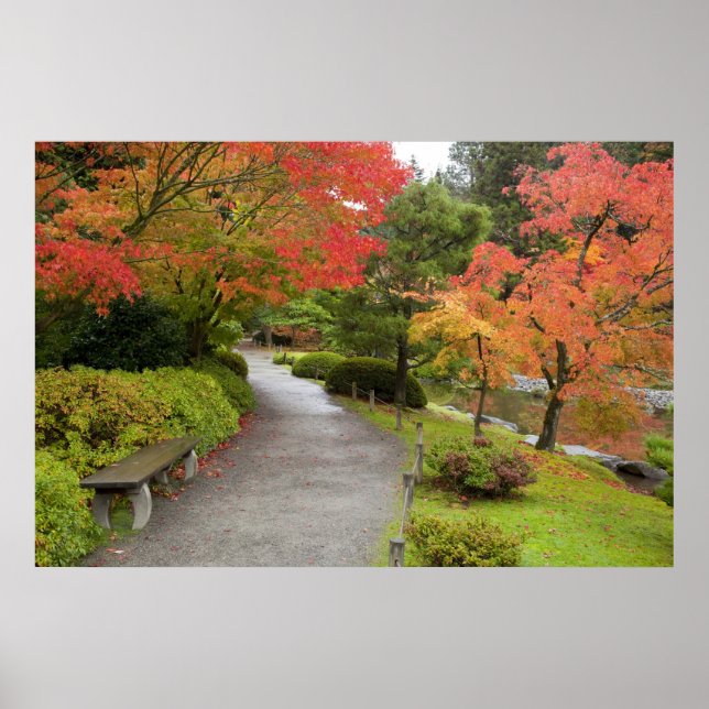 Poster WA, Seattle, Washington Park Arboretum, 2 (Devant)