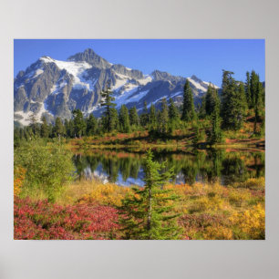 Poster WA, zone de loisirs de Heather Meadows, Mt. 2