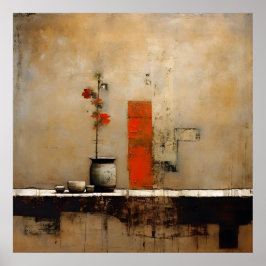 Poster Wabi Sabi Art japonais