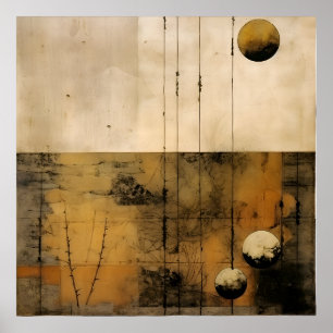 Poster Wabi Sabi Art japonais